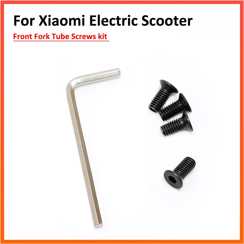 

Front Fork Tube Screws For Xiaomi M365 Pro 1S For Ninebot G30 ES2 E25 E45 F40 F30 Electric Scooter With Wrench Replacement Parts