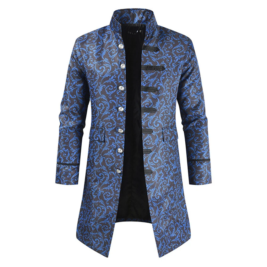New Punk Men's Outerwear for Autumn Winter Fashion Jacquard Weave Coat Men Casual Retro Coat Clothing Man
New Punk Men's Outerwear for Autumn Winter Fashion Jacquard Weave Coat Men Casual Retro Coat Clothing Man