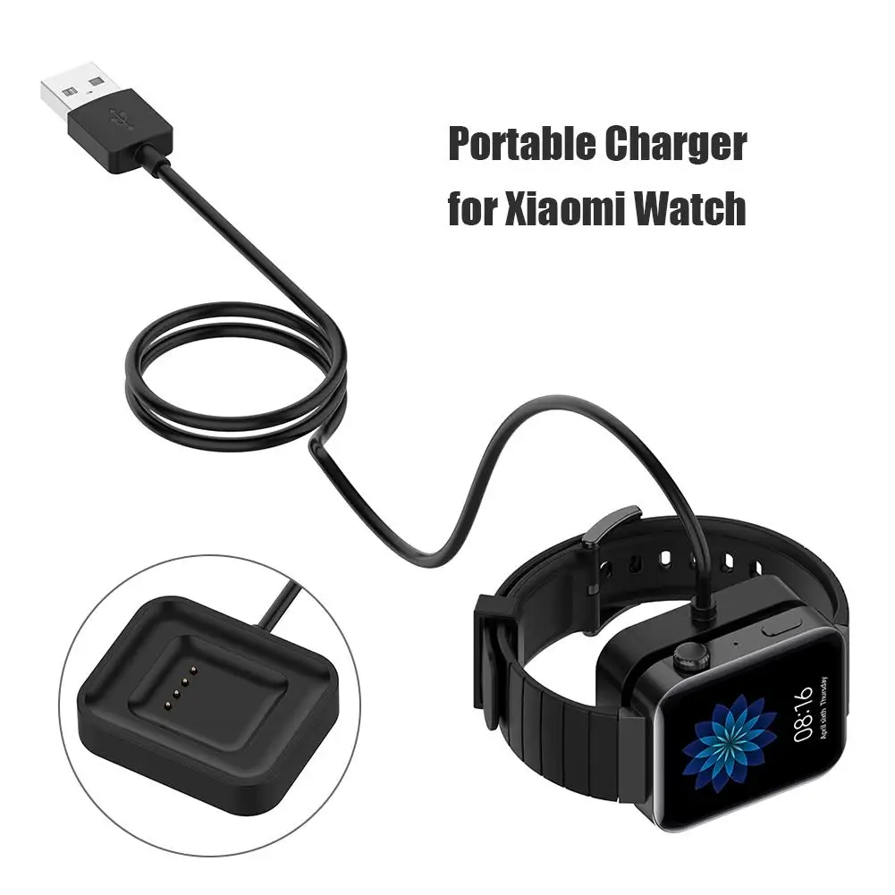 Durable Charging Cable Classic Delicate 1m USB Charging Cable Charger Cradle Station Replacement for Xiaomi Smartwatch
Durable Charging Cable Classic Delicate 1m USB Charging Cable Charger Cradle Station Replacement for Xiaomi Smartwatch