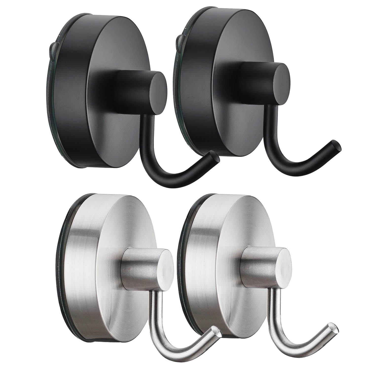2/4PCS Black Vacuum Suction Cup Hook Punch-free Wall Hangers Towel Keys Coat Hook Reusable Shower Hook Home Bathroom Accessories
2/4PCS Black Vacuum Suction Cup Hook Punch-free Wall Hangers Towel Keys Coat Hook Reusable Shower Hook Home Bathroom Accessories