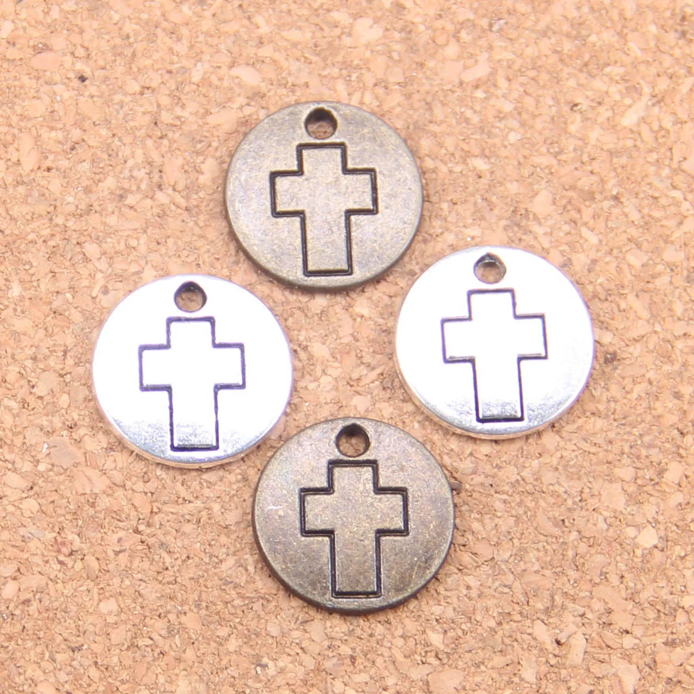 120pcs Charms cross 15mm Antique Pendants,Vintage Tibetan Silver Jewelry,DIY for bracelet necklace
120pcs Charms cross 15mm Antique Pendants,Vintage Tibetan Silver Jewelry,DIY for bracelet necklace