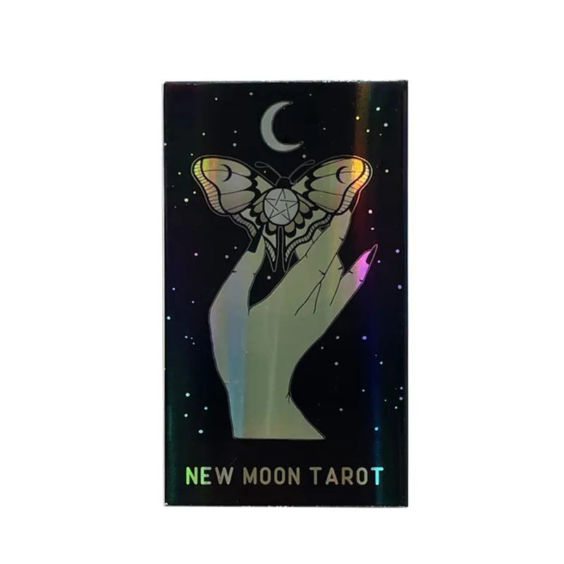 New Moon Tarot Deck Card Prophecy Divination Family Party Board Fortune Telling Game Beginners Card Table Board Game
New Moon Tarot Deck Card Prophecy Divination Family Party Board Fortune Telling Game Beginners Card Table Board Game