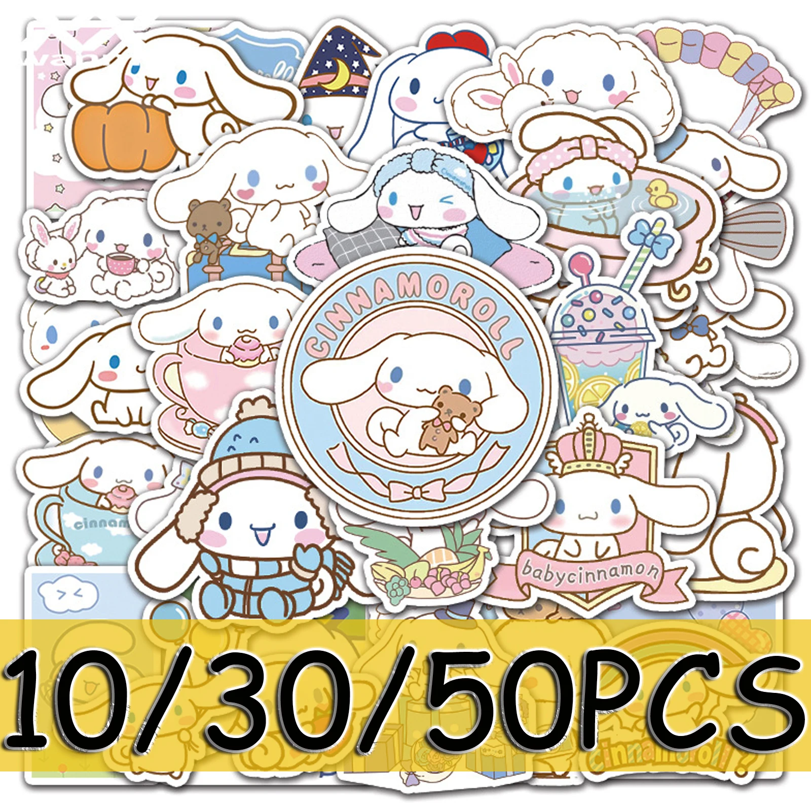 10/30/50 Pcs Hello kitty Sticker kuromi Stickers Waterproof Skateboard Motorcycle Guitar Luggage Laptop Bicycle Sticker Kids Toy
10/30/50 Pcs Hello kitty Sticker kuromi Stickers Waterproof Skateboard Motorcycle Guitar Luggage Laptop Bicycle Sticker Kids Toy