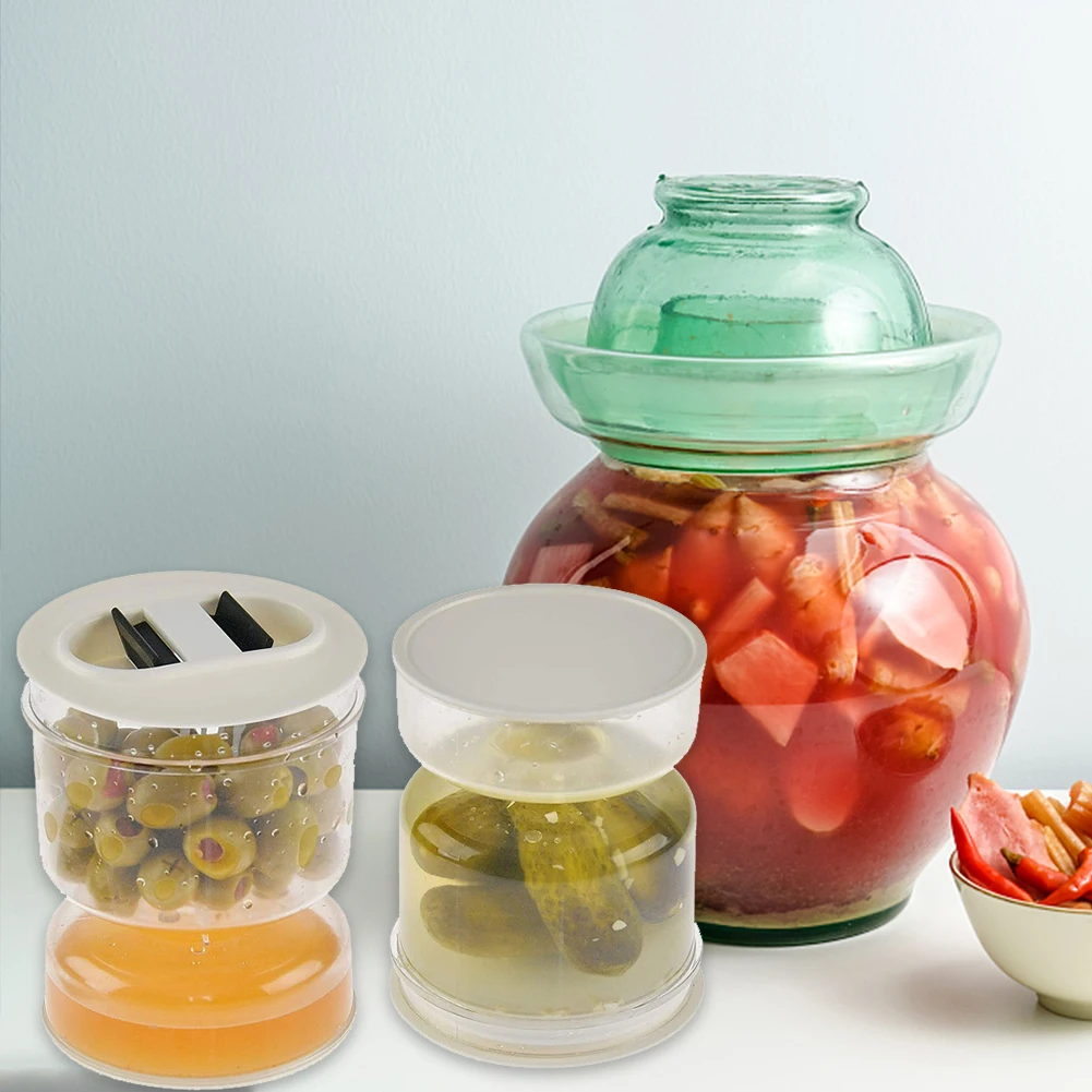Korea Container Kimchi Jar Dry Wet Separation Pickled Cans Household Cylinder Household Sealed Pickles Tools
Korea Container Kimchi Jar Dry Wet Separation Pickled Cans Household Cylinder Household Sealed Pickles Tools