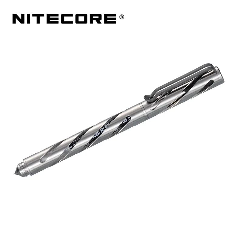 NITECORE Titanium Pen NTP10 Steel Tapered Tip and Matt Aluminum Alloy Pen Case Used for self-defense
NITECORE Titanium Pen NTP10 Steel Tapered Tip and Matt Aluminum Alloy Pen Case Used for self-defense