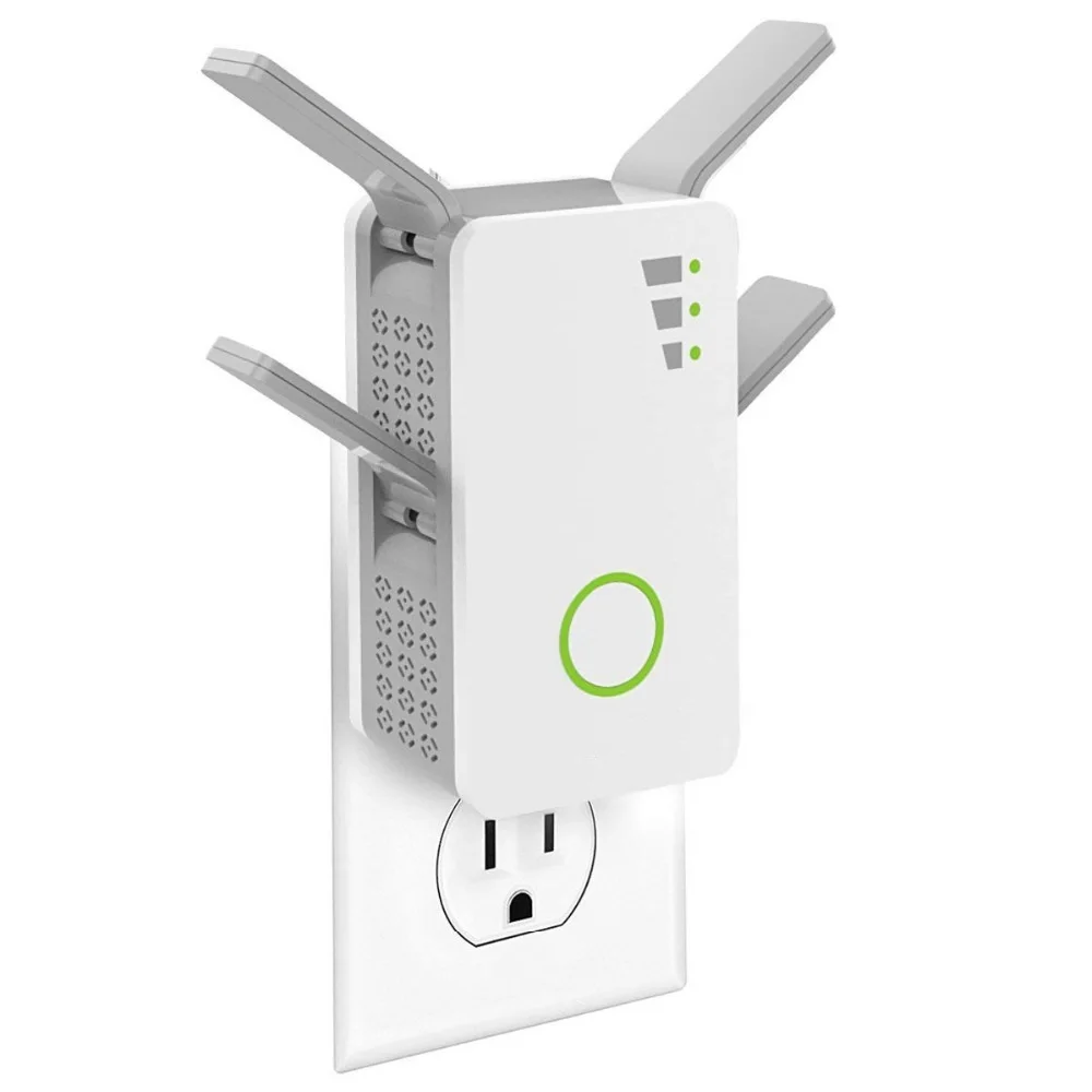 NEW Original PIXLINK 300/1200Mbps Router WiFi Extender Signal Booster Wireless Repeater Dual Band 2.4/5GHz Wi-Fi Range Plug in
NEW Original PIXLINK 300/1200Mbps Router WiFi Extender Signal Booster Wireless Repeater Dual Band 2.4/5GHz Wi-Fi Range Plug in