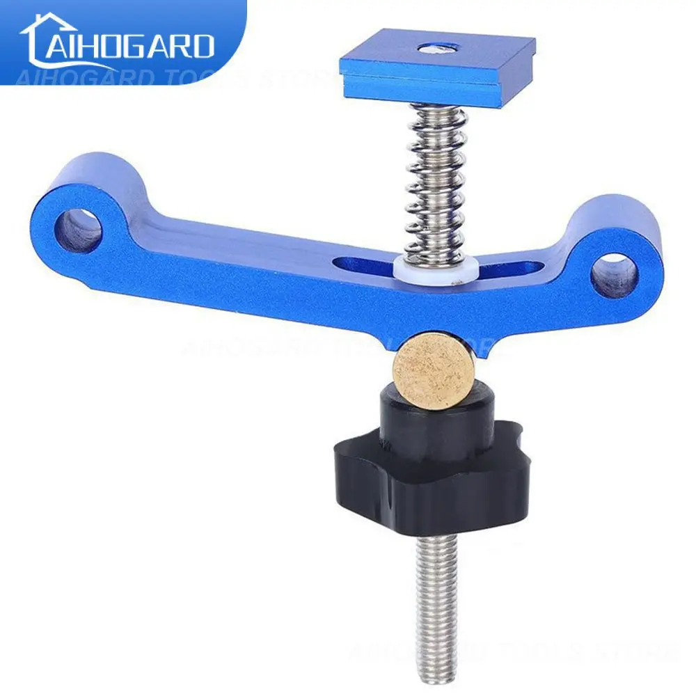 

Rust-proof Fixed Clamp Powerful Jig T-slots Corrosion-proof Blue T-track Hold Down Clamp Screw Woodworking Tools Adjustable Firm