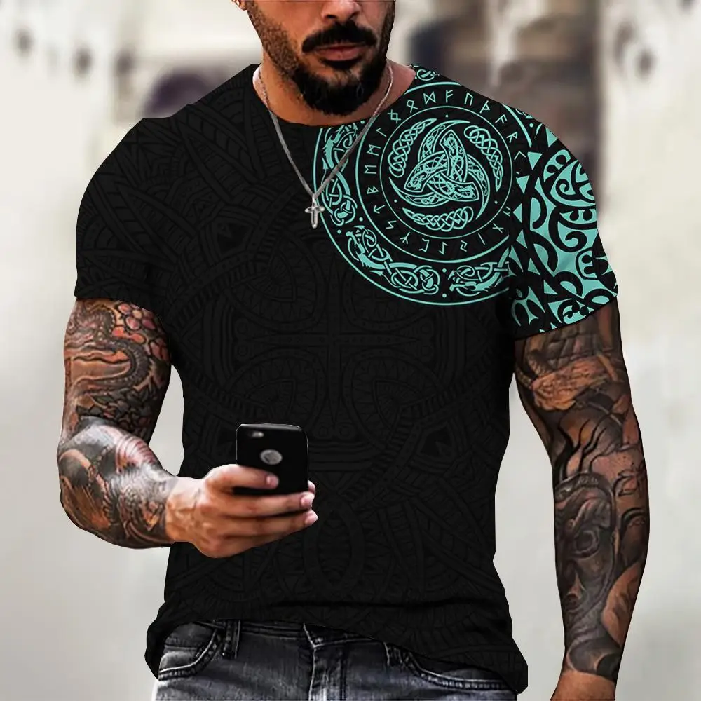 Men T-Shirts Vintage 3d Totem Print Tees Summer Male Oversized T Shirt Streetwear Hip Hop Loose Tops Casual O-neck Man Clothing
Men T-Shirts Vintage 3d Totem Print Tees Summer Male Oversized T Shirt Streetwear Hip Hop Loose Tops Casual O-neck Man Clothing