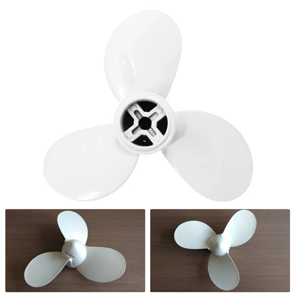 Boat Propeller With Three Leaves Outboard Motor Propeller Aluminum Alloy For 2 Horsepower 3.5HP Boat Parts Accessories
Boat Propeller With Three Leaves Outboard Motor Propeller Aluminum Alloy For 2 Horsepower 3.5HP Boat Parts Accessories
