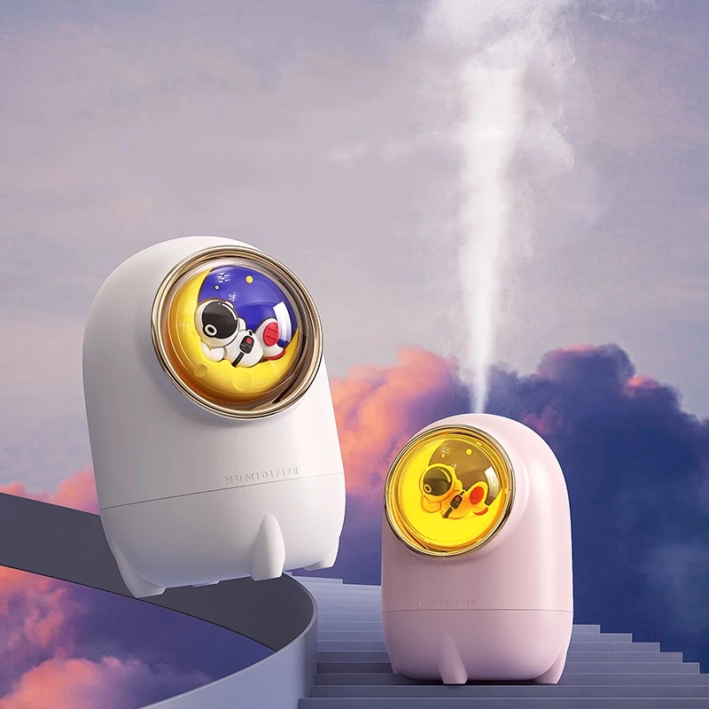 260ML Wireless Air Humidifier Rotatable Space Capsule Music Box USB Rechargeable Ultrasonic Mist Aroma Diffuser with LED Lamp
260ML Wireless Air Humidifier Rotatable Space Capsule Music Box USB Rechargeable Ultrasonic Mist Aroma Diffuser with LED Lamp