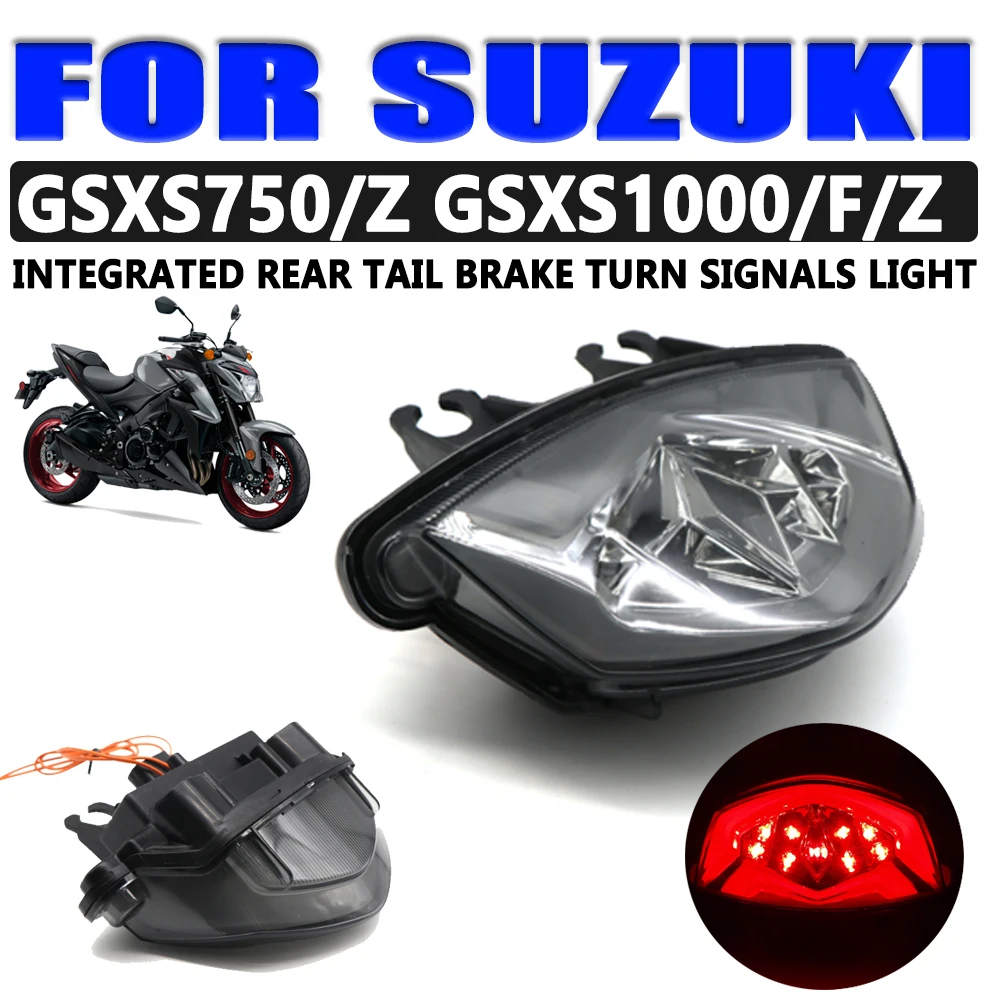 Motorcycle Tail Light Brake Turn Signal Lights LED Integrated For SUZUKI GSXS1000 GSXS1000F GSXS 1000F 2015 - 2022 Accessories
Motorcycle Tail Light Brake Turn Signal Lights LED Integrated For SUZUKI GSXS1000 GSXS1000F GSXS 1000F 2015 - 2022 Accessories