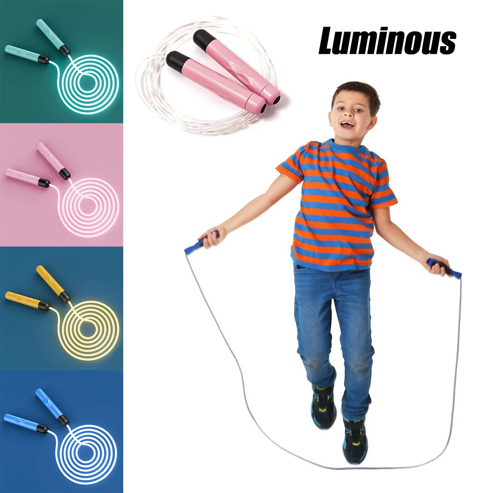 2.8M Glowing Skipping Rope TPU Women Adjustable Jumping Rope Gym Home WeightLoss Workout Sports Fitness Equipment Universal 2022
2.8M Glowing Skipping Rope TPU Women Adjustable Jumping Rope Gym Home WeightLoss Workout Sports Fitness Equipment Universal 2022