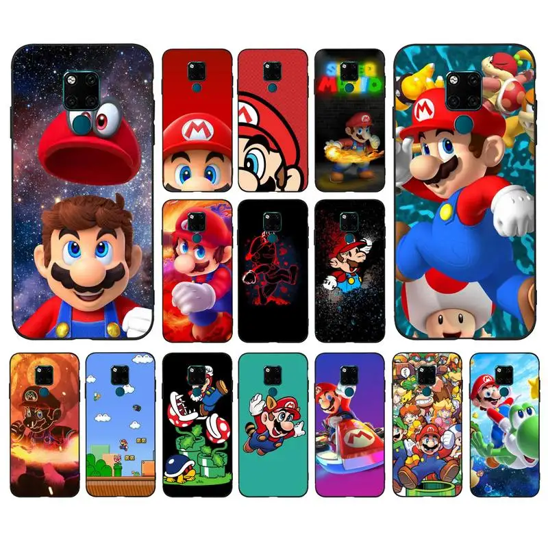 

BANDAI BANDAI Super Mario Phone Case for Huawei Mate 20 10 9 40 30 lite pro X Nova 2 3i 7se