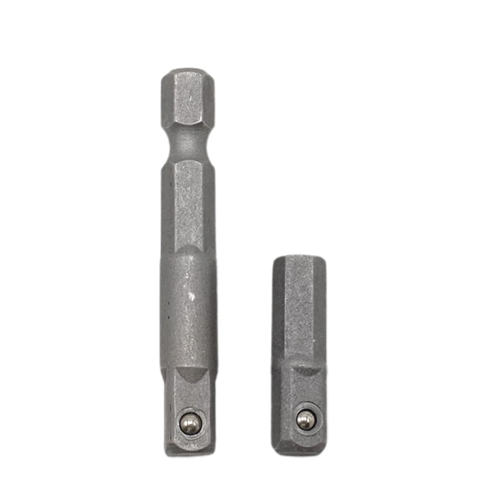 2pcs Impact Socket Adapter Converter 1/4" Hex Shank To 1/4" Socket Adapter Socket Drill Bits Bar Extension Rod Wrench 25/50mm
2pcs Impact Socket Adapter Converter 1/4" Hex Shank To 1/4" Socket Adapter Socket Drill Bits Bar Extension Rod Wrench 25/50mm