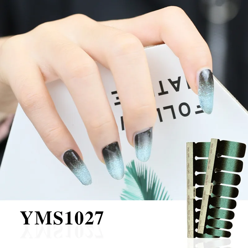 1Sheet Nail Art Sticker YMC Wraps New Blooming Metal Nail Polish Strips Candy Colors Waterproof Full Cover Nail Patch Manicure
1Sheet Nail Art Sticker YMC Wraps New Blooming Metal Nail Polish Strips Candy Colors Waterproof Full Cover Nail Patch Manicure