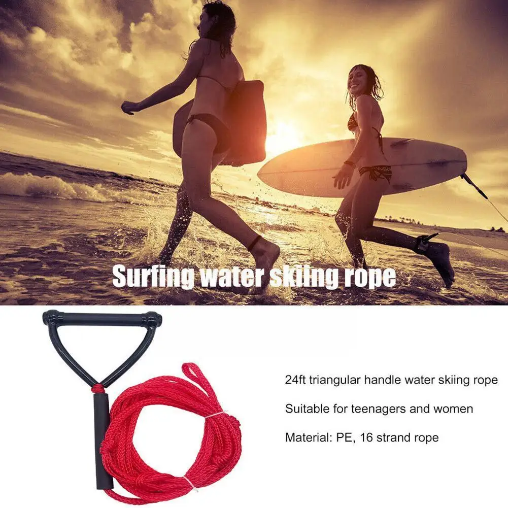 Heavy Duty Water Surfing Rope With Floating Handle For Safety Wakeboard Kneeboard Wake Board Tow Towing Tubes G8U6
Heavy Duty Water Surfing Rope With Floating Handle For Safety Wakeboard Kneeboard Wake Board Tow Towing Tubes G8U6