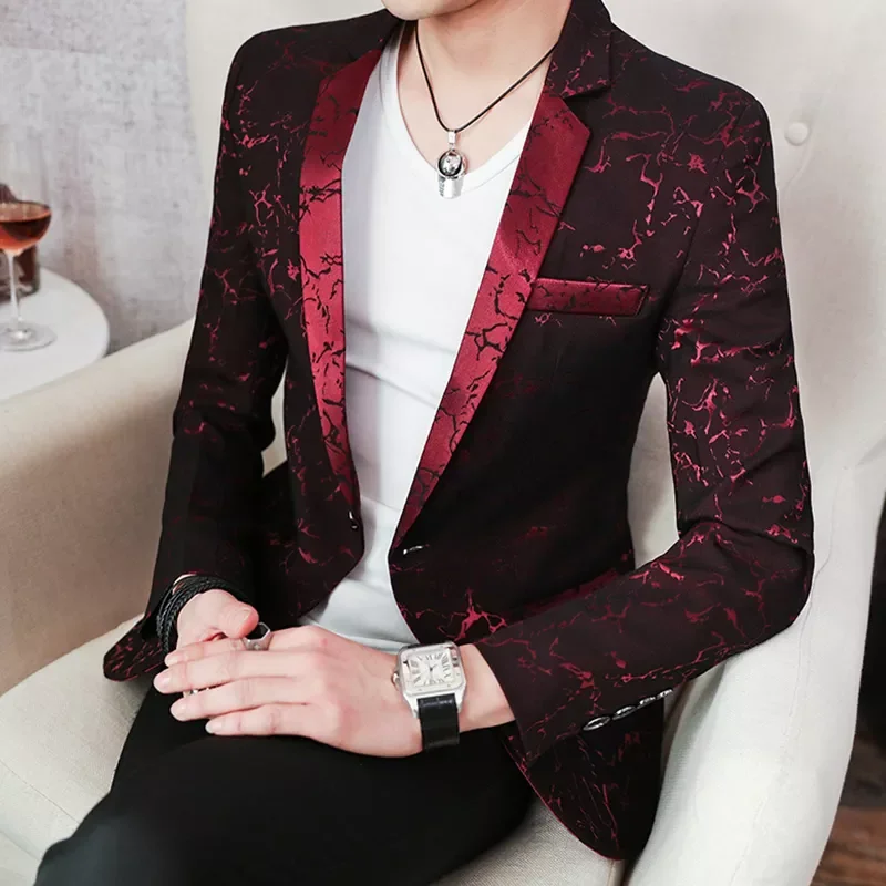 Stage Dj Singer Blazer Hombre Black Blue Wine Red Shinny Slim Fit Men Blazer Luxury Party Prom Suit Jacket Dress Wedding Coats
Stage Dj Singer Blazer Hombre Black Blue Wine Red Shinny Slim Fit Men Blazer Luxury Party Prom Suit Jacket Dress Wedding Coats