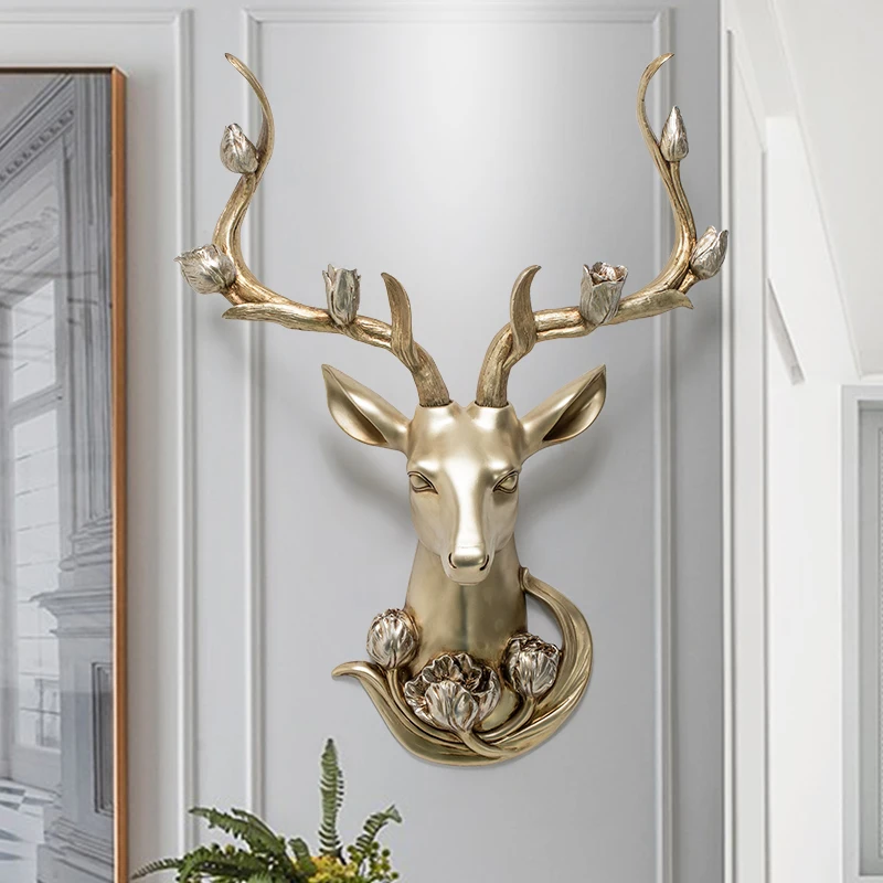 Three-dimensional Wall Decoration Pendant Model Room Living Room Porch Background Wall Deer Head Wall Hanging
Three-dimensional Wall Decoration Pendant Model Room Living Room Porch Background Wall Deer Head Wall Hanging