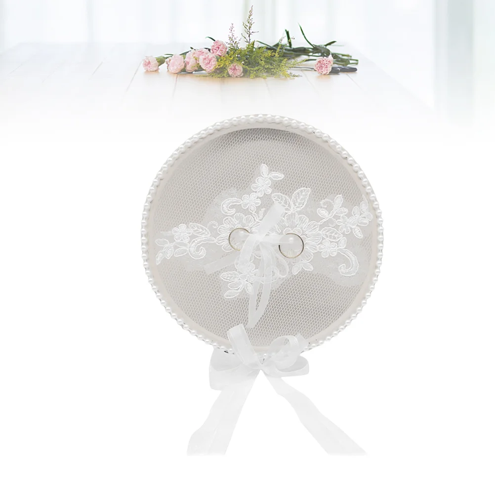 Lace Ring Pillow Elegant Exquisite Flower Ring Bearer Pillow Cushion for Wedding Marriage Ceremony Engagement Decorations
Lace Ring Pillow Elegant Exquisite Flower Ring Bearer Pillow Cushion for Wedding Marriage Ceremony Engagement Decorations
