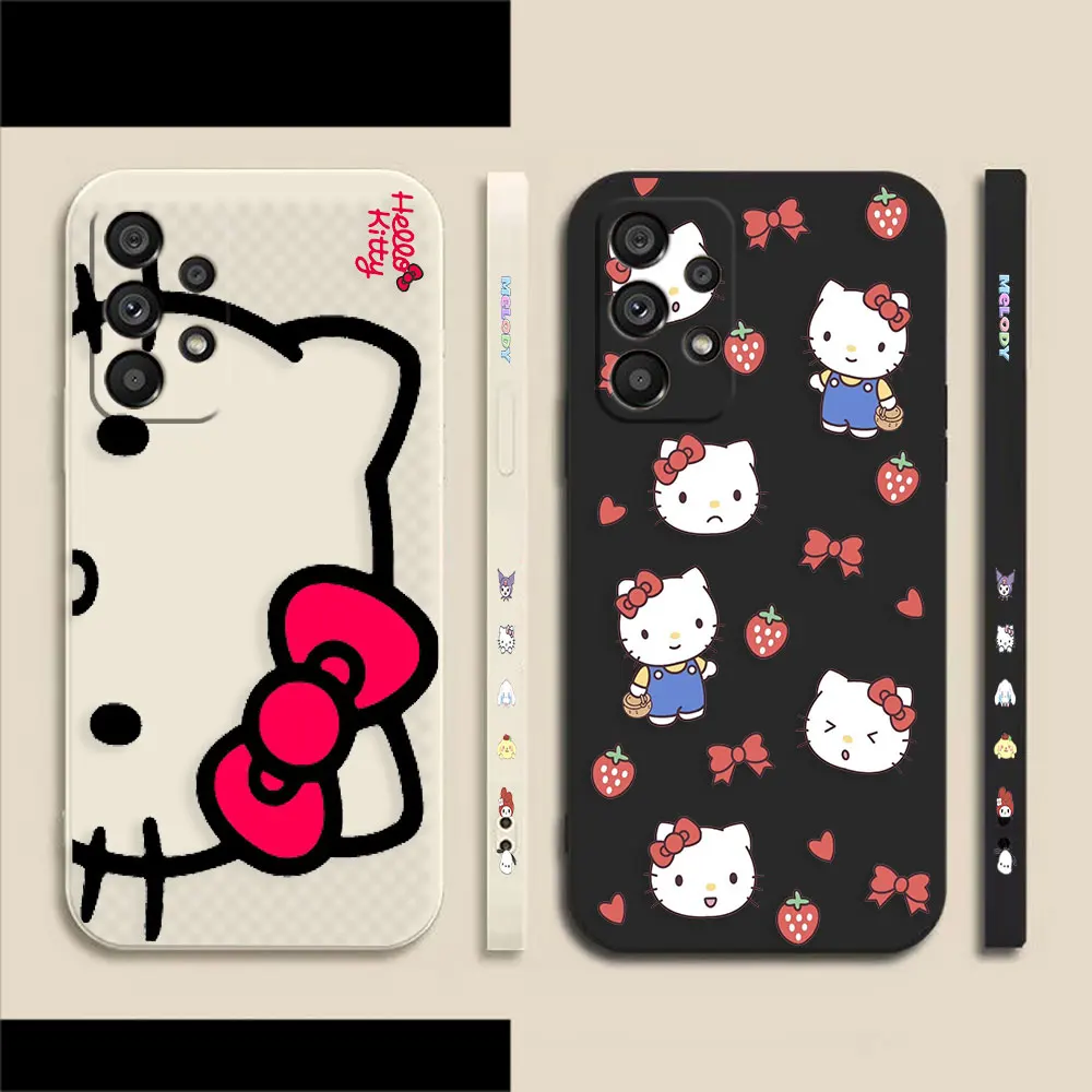 Cute Cat Hello K-Kitty Phone Case For Samsung Galaxy A72 A71 A53 A52 A51 A42 A33 A32 A31 A23 A22 A21S 4G 5G Colour Liquid Case
Cute Cat Hello K-Kitty Phone Case For Samsung Galaxy A72 A71 A53 A52 A51 A42 A33 A32 A31 A23 A22 A21S 4G 5G Colour Liquid Case