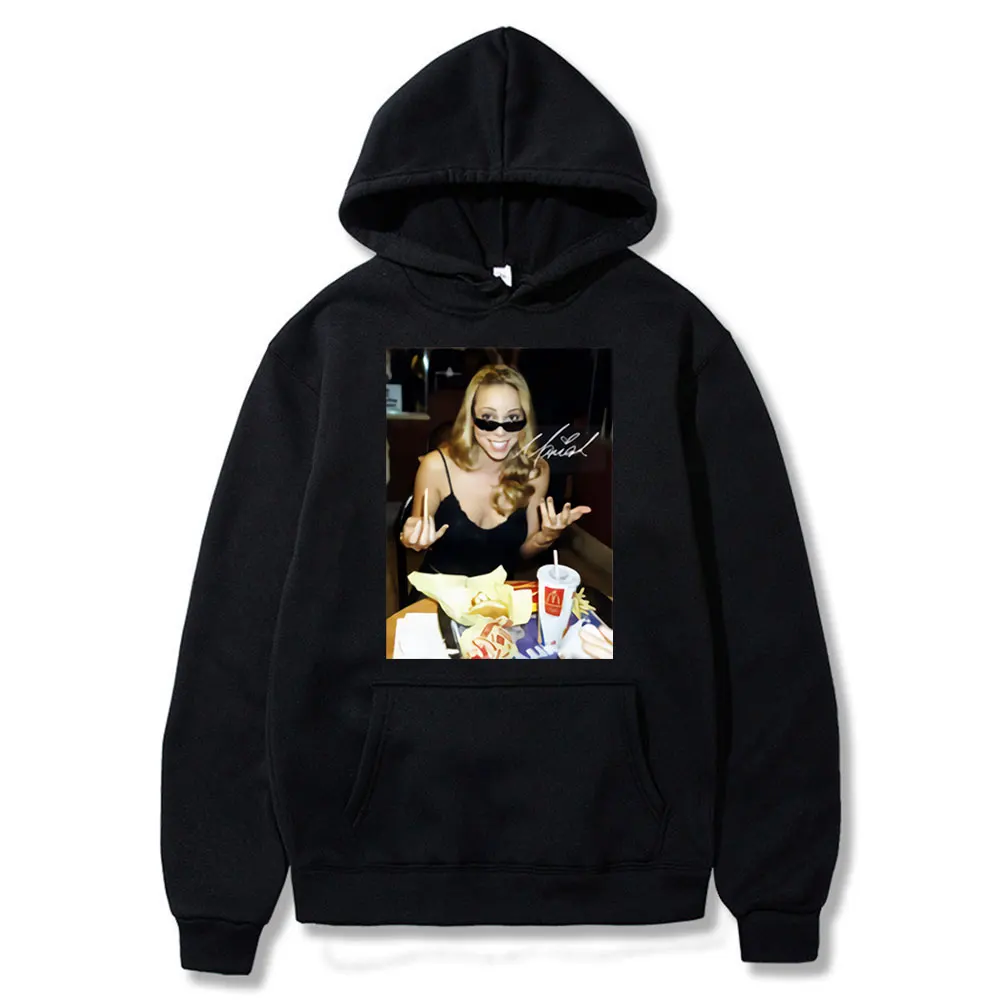 Mariah Carey Graphic Hoodie Men Women Hip Hop Casual Hooded Sweatshirts Fashion Harajuku Streetwear Oversized Pullovers Unisex
Mariah Carey Graphic Hoodie Men Women Hip Hop Casual Hooded Sweatshirts Fashion Harajuku Streetwear Oversized Pullovers Unisex