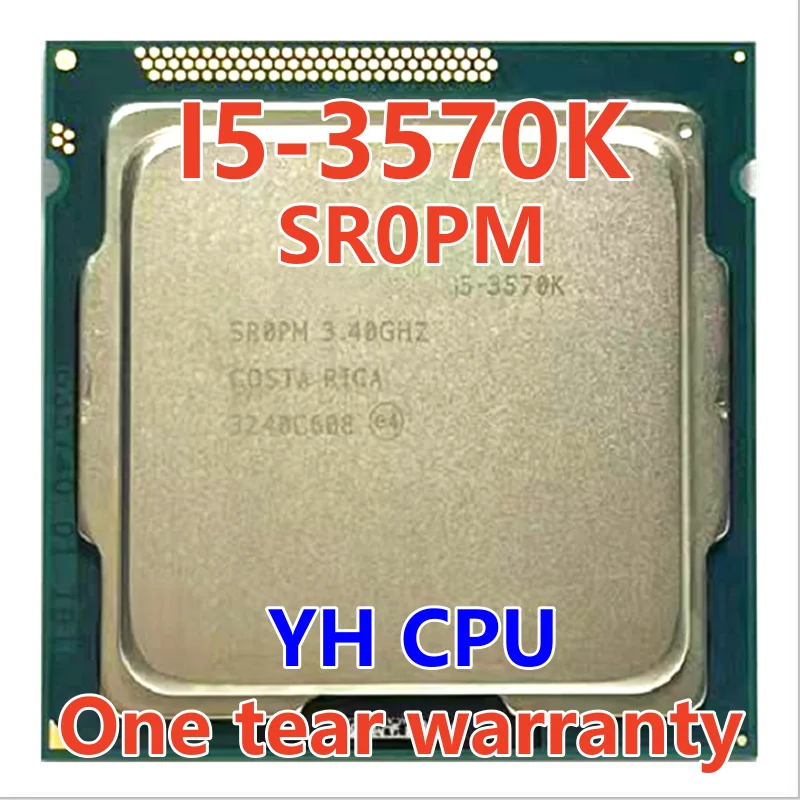 I5-3570K i5 3570K SR0PM 3,4 ГГц четырехъядерный ЦПУ Процессор 6M 77W LGA 1155
I5-3570K i5 3570K SR0PM 3,4 ГГц четырехъядерный ЦПУ Процессор 6M 77W LGA 1155