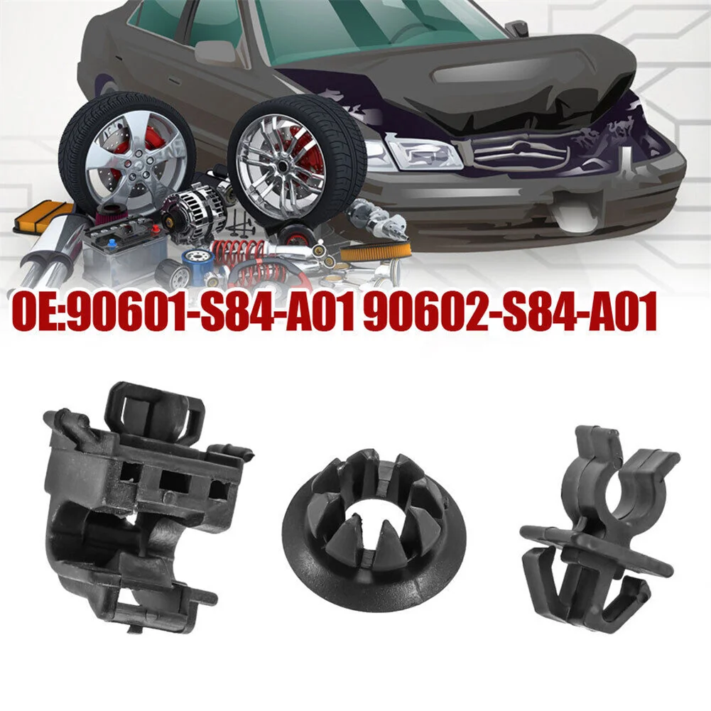 3PCS Hood Rod Holder Opener Stay Grommet Clips For Honda For Accord For Odyssey Pilot For RB1 90601-S84-A01 / 90602-S84-A01
3PCS Hood Rod Holder Opener Stay Grommet Clips For Honda For Accord For Odyssey Pilot For RB1 90601-S84-A01 / 90602-S84-A01