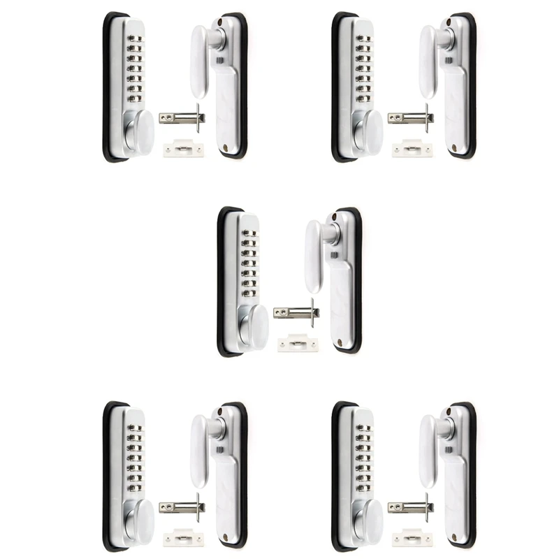 5X Digital Push Button Door Lock Key Pad Code Combination Access Mechanical Keyless
5X Digital Push Button Door Lock Key Pad Code Combination Access Mechanical Keyless
