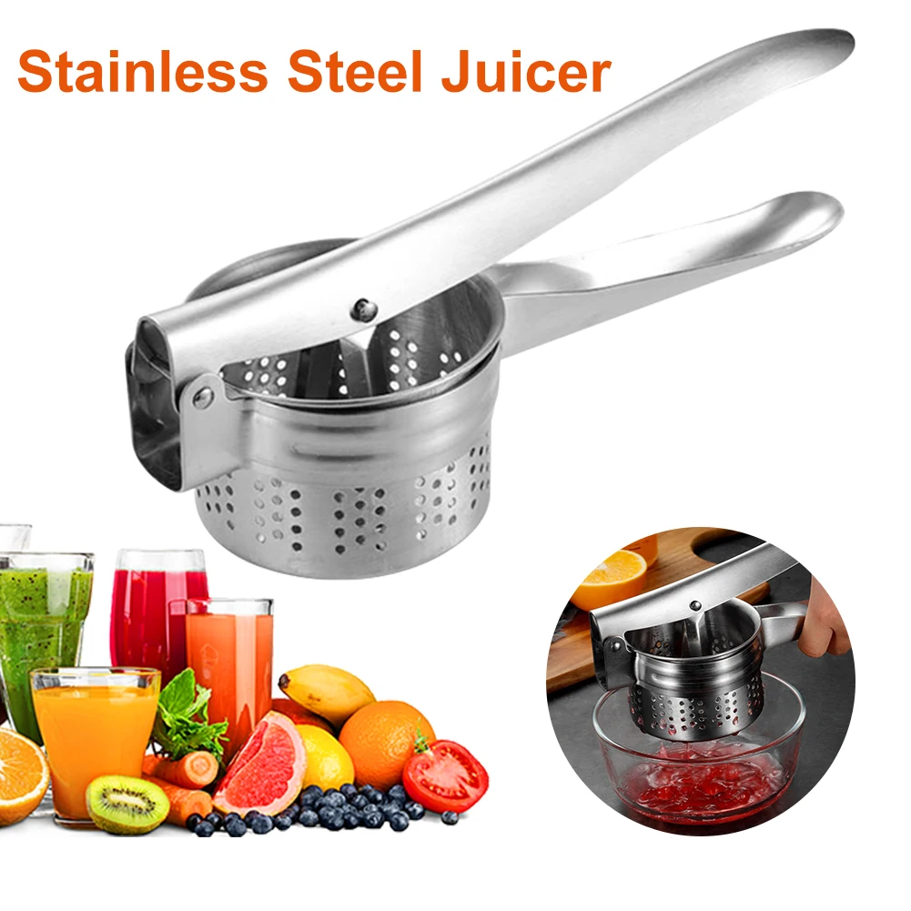 Stainless Steel Lemon Squeezer Handheld Citrus Juicer Hand Press Fruit Juicer Lime Pomegranate Orange Juicer Kitchen Supplies
Stainless Steel Lemon Squeezer Handheld Citrus Juicer Hand Press Fruit Juicer Lime Pomegranate Orange Juicer Kitchen Supplies