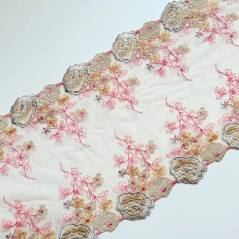 14Yards Two Tones Floral Embroidery Lace Trim Skirt Hem Underwear Sewing Craft DIY Apparel Fabrics Lace Lingerie
14Yards Two Tones Floral Embroidery Lace Trim Skirt Hem Underwear Sewing Craft DIY Apparel Fabrics Lace Lingerie