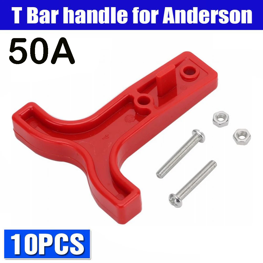 10pcs Red Plastic T Bar Handle For Anderson Style Plug Connectors Tool 50AMP 12-24v 6AWG T Bar Handle Multi-pole Connectors
10pcs Red Plastic T Bar Handle For Anderson Style Plug Connectors Tool 50AMP 12-24v 6AWG T Bar Handle Multi-pole Connectors