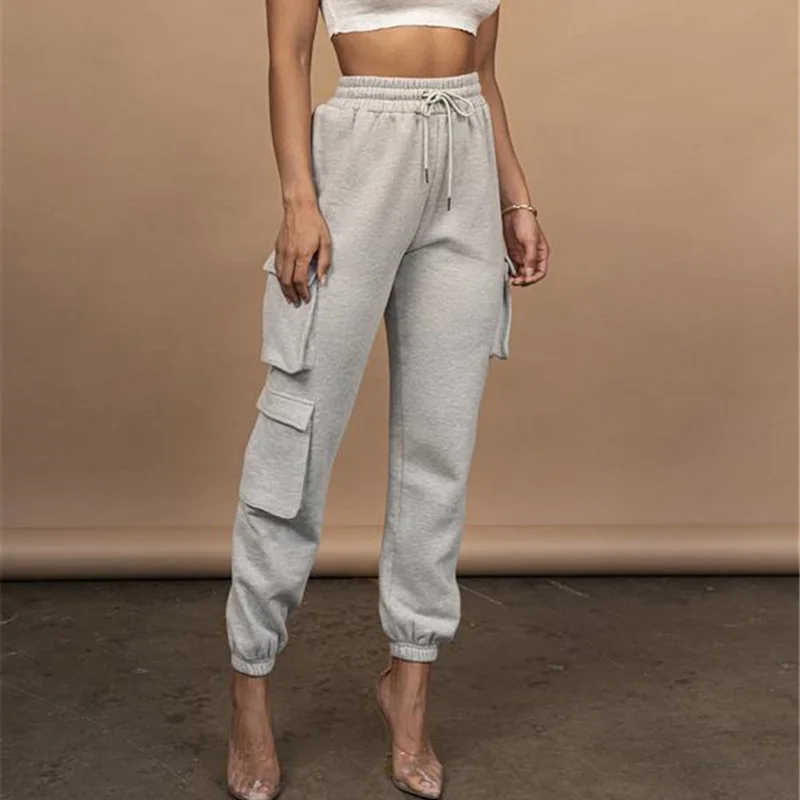 Pantalon Cargo Woman Elastics High Waist Solid Pants Spring Autumn Vintage Patchwork Joggers Sweatpants Harajuku Female Trousers
Pantalon Cargo Woman Elastics High Waist Solid Pants Spring Autumn Vintage Patchwork Joggers Sweatpants Harajuku Female Trousers