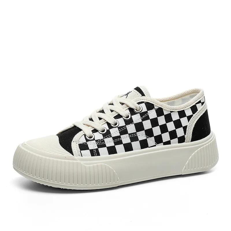 Canvas Shoes For Woman 2022 New Fashion Lattice Lace-up Flats Female Flats Casual Sneakers
Canvas Shoes For Woman 2022 New Fashion Lattice Lace-up Flats Female Flats Casual Sneakers