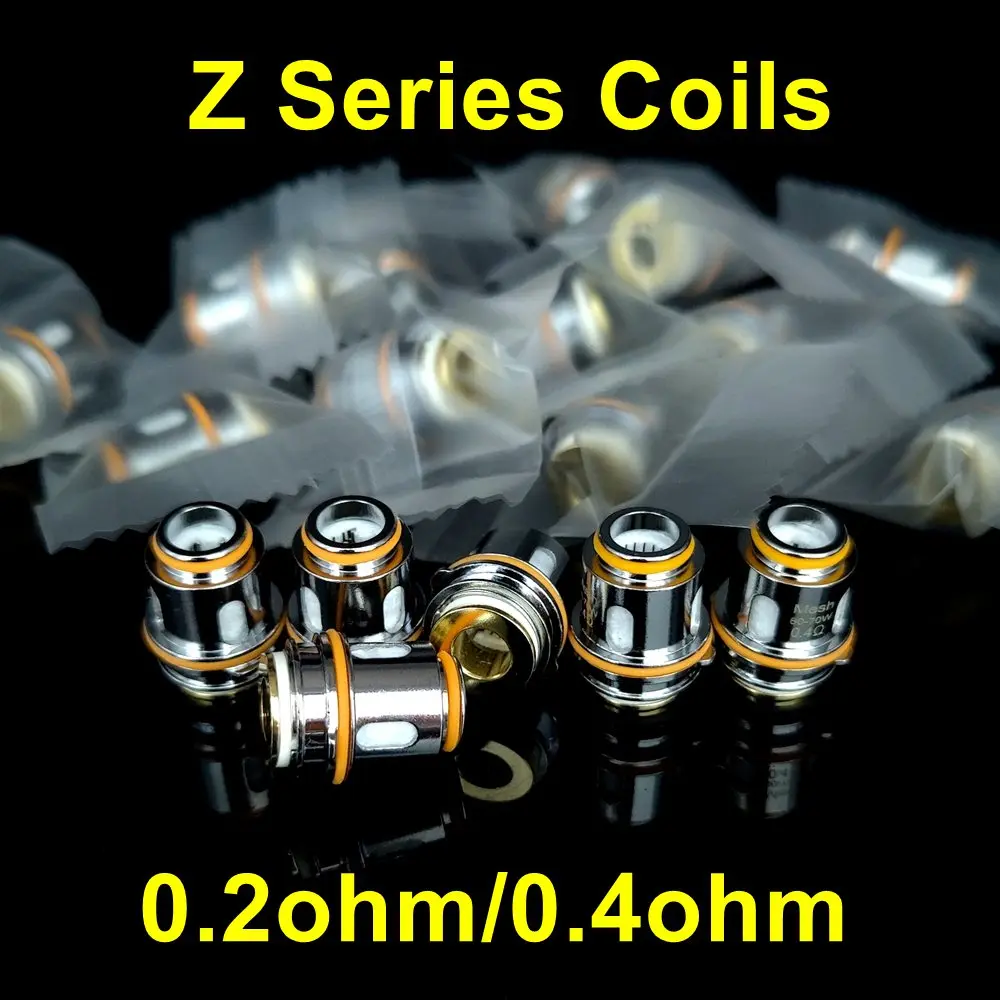 

Hongxingjia 5pcs Z Series Coil For Geekvape Zeus Sub Ohm 2021 Tank L200 T200 S100 Obelisk 120 FC Max 100 Kit Coil Z1 0.2 0.4ohm