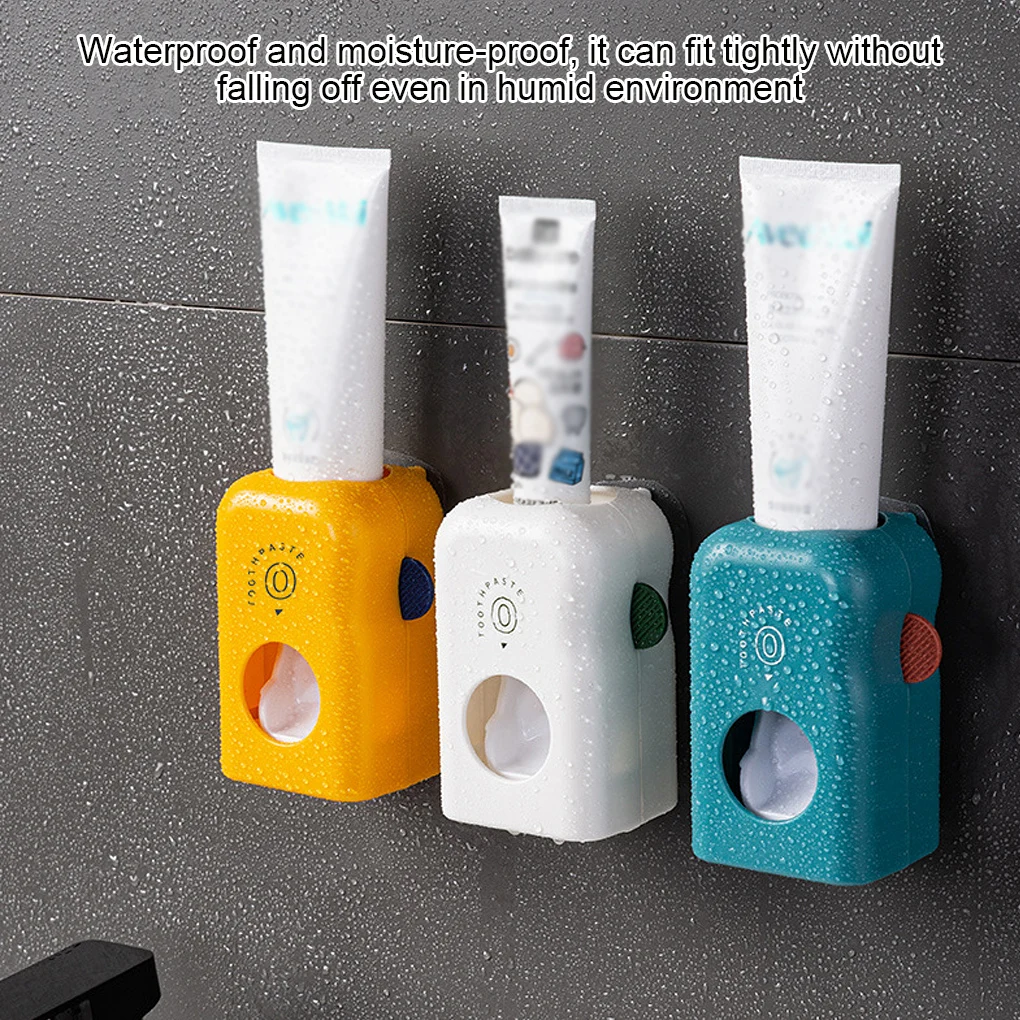 Bathroom Accessories Automatic Toothpaste Dispenser Squeezer Wall Mount Holder Toothbrush Squeezer Holder Rack Waterproof
Bathroom Accessories Automatic Toothpaste Dispenser Squeezer Wall Mount Holder Toothbrush Squeezer Holder Rack Waterproof