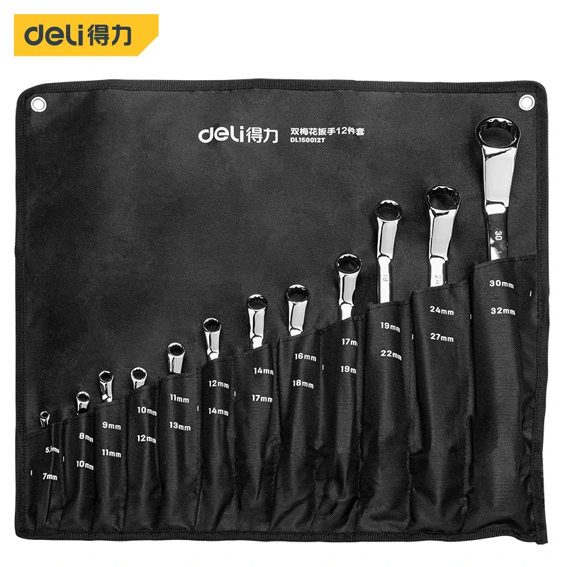 Deli 10/12/14 pcs Universal Key Wrench Set Car Ratchet Wrench Kit Hand Tools Socket Spanner Key Ratchet Spanners Set
Deli 10/12/14 pcs Universal Key Wrench Set Car Ratchet Wrench Kit Hand Tools Socket Spanner Key Ratchet Spanners Set