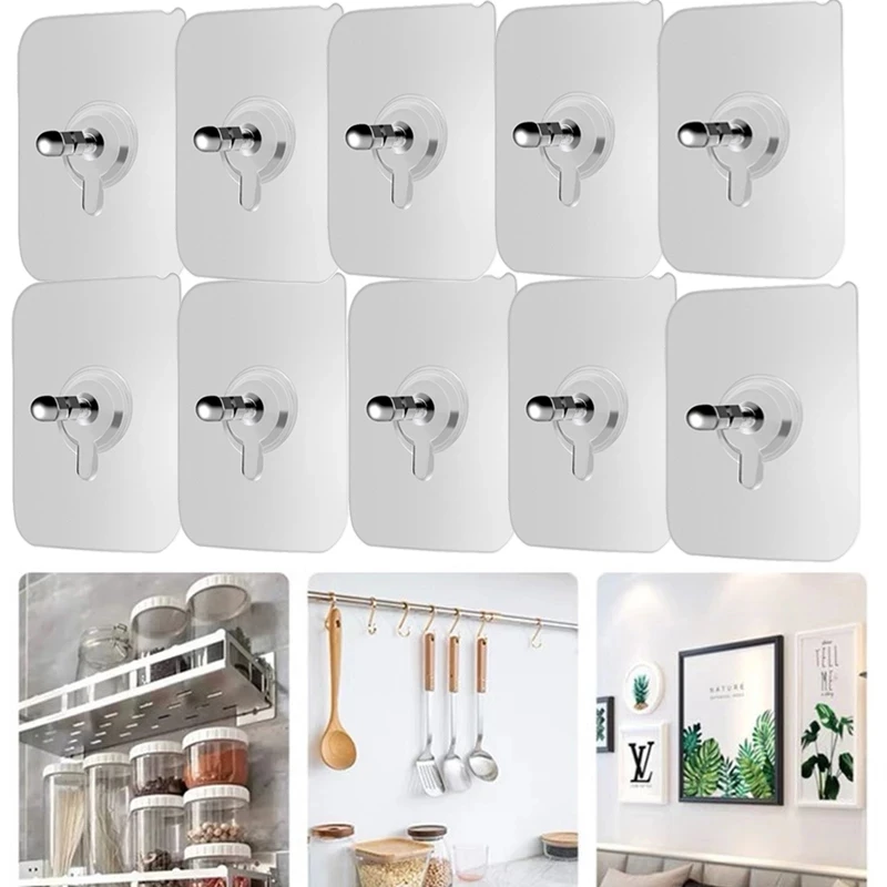 Screw Hook Hanger Transparent Wall Hook For Picture Self Adhesive Door Wall Hanger Hooks Wall Picture Hanger Wall Screw Sticker
Screw Hook Hanger Transparent Wall Hook For Picture Self Adhesive Door Wall Hanger Hooks Wall Picture Hanger Wall Screw Sticker