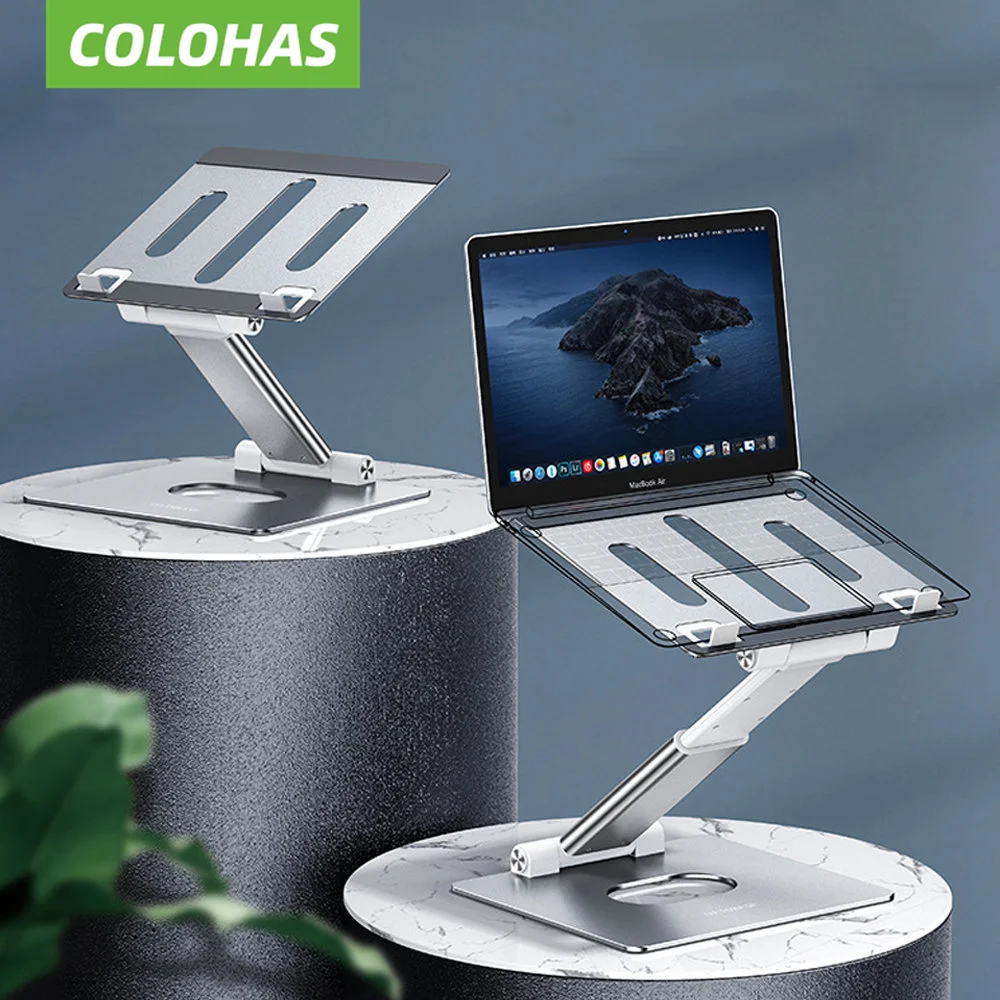Регулируемая подставка для ноутбука из алюминиевого сплава, подставка для планшета ноутбука до 17 дюймов, портативный складной держатель для ноутбука, охлаждающий кронштейн
Регулируемая подставка для ноутбука из алюминиевого сплава, подставка для планшета ноутбука до 17 дюймов, портативный складной держатель для ноутбука, охлаждающий кронштейн