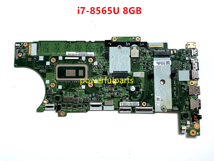 100% working for thinkpad T490S X390 laptop motherboard with i7-8565U cpu+8GB RAM FT491 FX390 NM-B891 01HX910 tested well
100% working for thinkpad T490S X390 laptop motherboard with i7-8565U cpu+8GB RAM FT491 FX390 NM-B891 01HX910 tested well