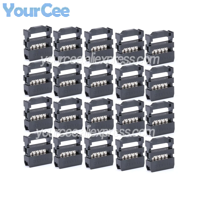 Клеммный блок Your Cee 2x5P 10-контактный IDC
Клеммный блок Your Cee 2x5P 10-контактный IDC