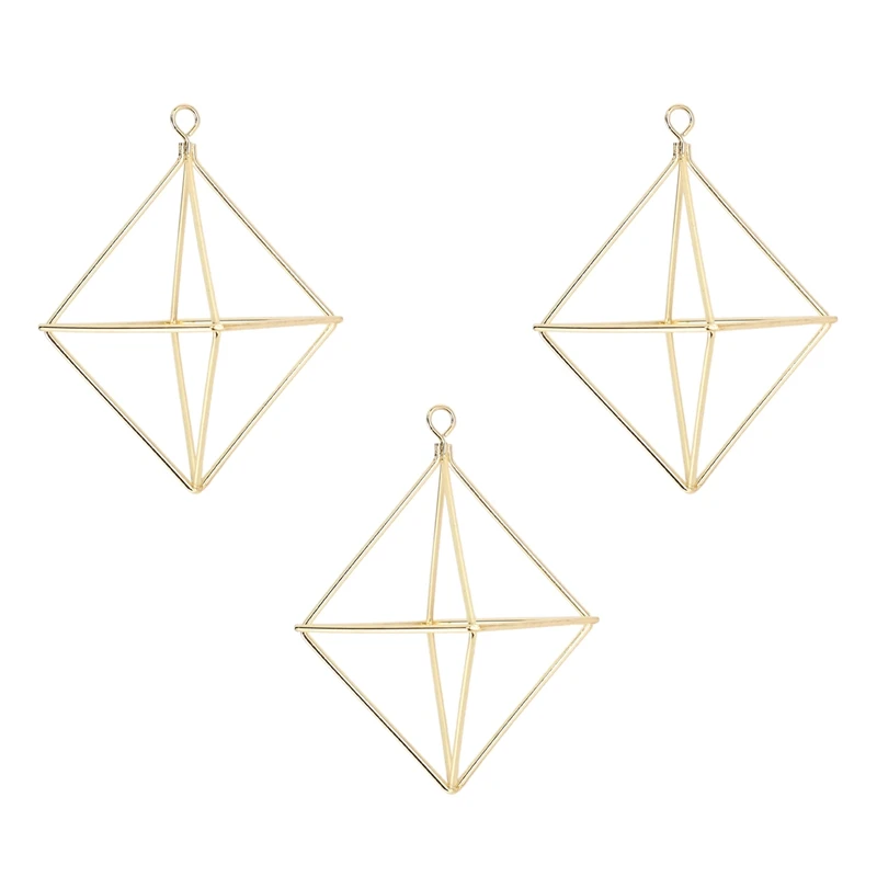 3X Freestanding Hanging Planters Geometric Swing Wrought Iron Tillandsia Air Plants Holder Metal Rack Gold
3X Freestanding Hanging Planters Geometric Swing Wrought Iron Tillandsia Air Plants Holder Metal Rack Gold