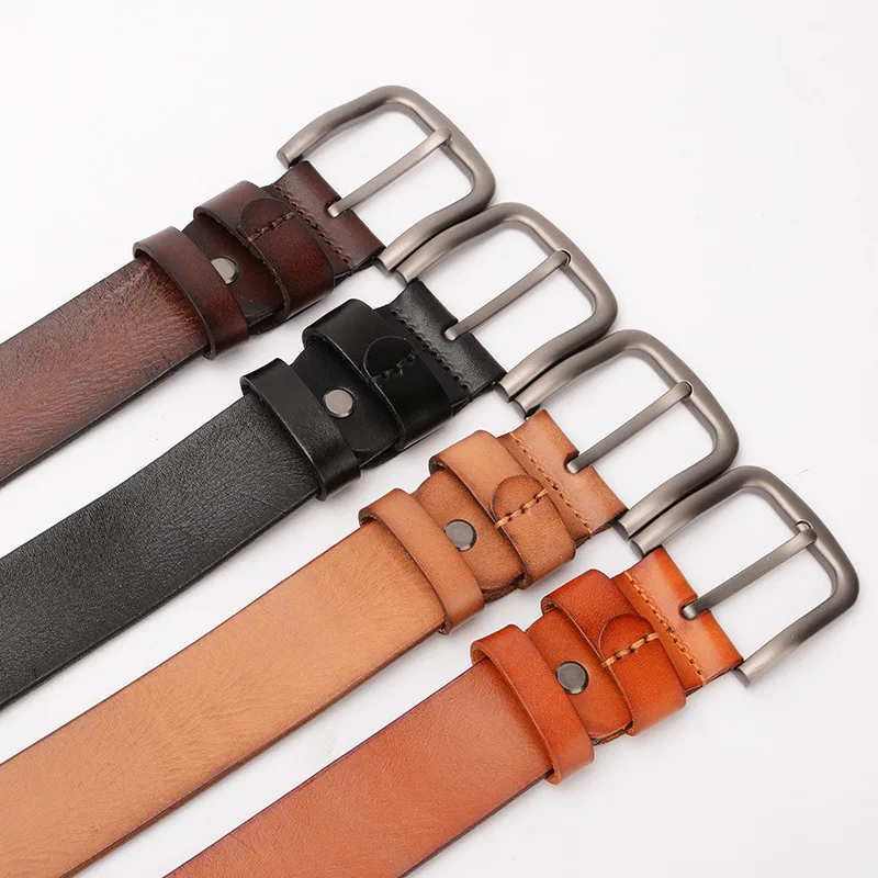 New Men's Middle-aged And Young People's Head Leather Wide Belt Belt Men's Alloy Needle Buckle Retro Simple Business Leisure
New Men's Middle-aged And Young People's Head Leather Wide Belt Belt Men's Alloy Needle Buckle Retro Simple Business Leisure