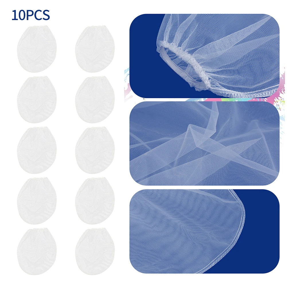 Mesh Filters Strainer Bags 10 Pcs Accessories Anti-Static Nylon Parts Replacements Waterproof White 1 Gallon Office
Mesh Filters Strainer Bags 10 Pcs Accessories Anti-Static Nylon Parts Replacements Waterproof White 1 Gallon Office