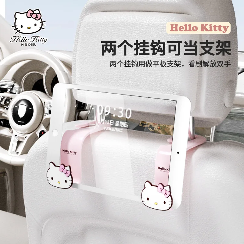 Kawaii Sanrios Anime Kt Cat Car Seat Headrest Hook Auto Back Seat Organizer Hanger Storage Holder Cartoon Car Accessories Gifts
Kawaii Sanrios Anime Kt Cat Car Seat Headrest Hook Auto Back Seat Organizer Hanger Storage Holder Cartoon Car Accessories Gifts