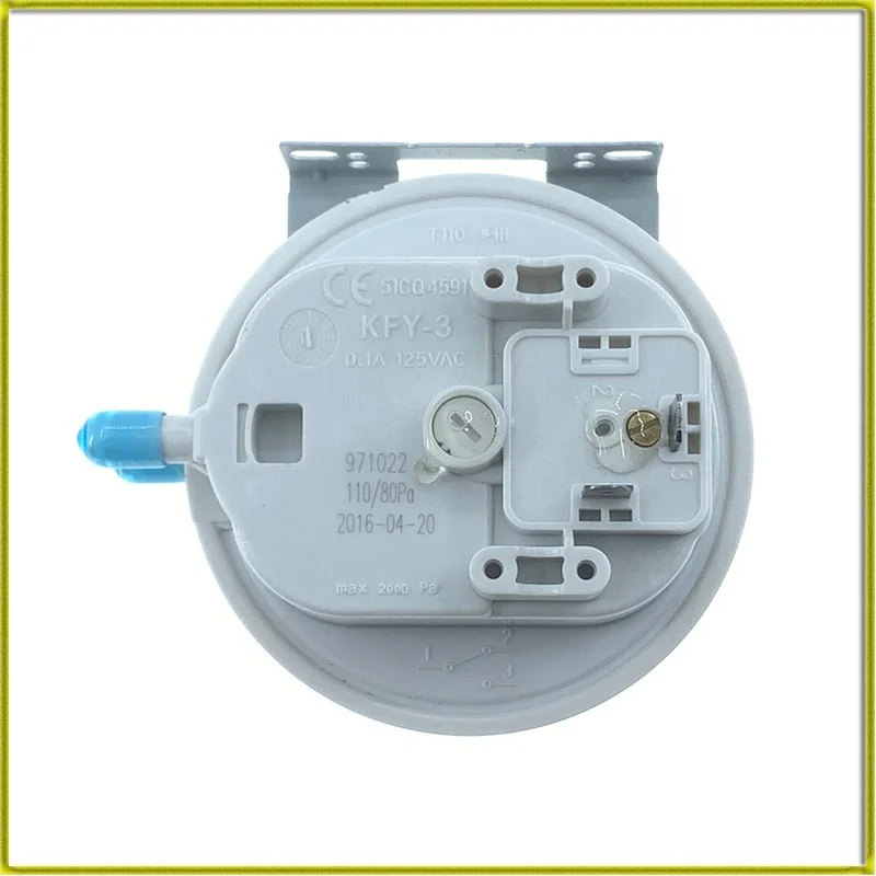 KFY-3 110/80Pa (971022) Gas Boiler Parts Air Pressure Sensor Switch 39817510/36402631 Wind Pressure Switch KFY-3 Series Switch
KFY-3 110/80Pa (971022) Gas Boiler Parts Air Pressure Sensor Switch 39817510/36402631 Wind Pressure Switch KFY-3 Series Switch