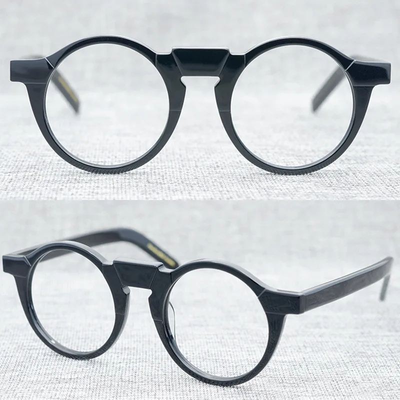 MASK Handmade Round Classical Eyeglasses Frames Matte Tortoise Men Designer Brand High Quality Glasses Women Prescription Wear
MASK Handmade Round Classical Eyeglasses Frames Matte Tortoise Men Designer Brand High Quality Glasses Women Prescription Wear
