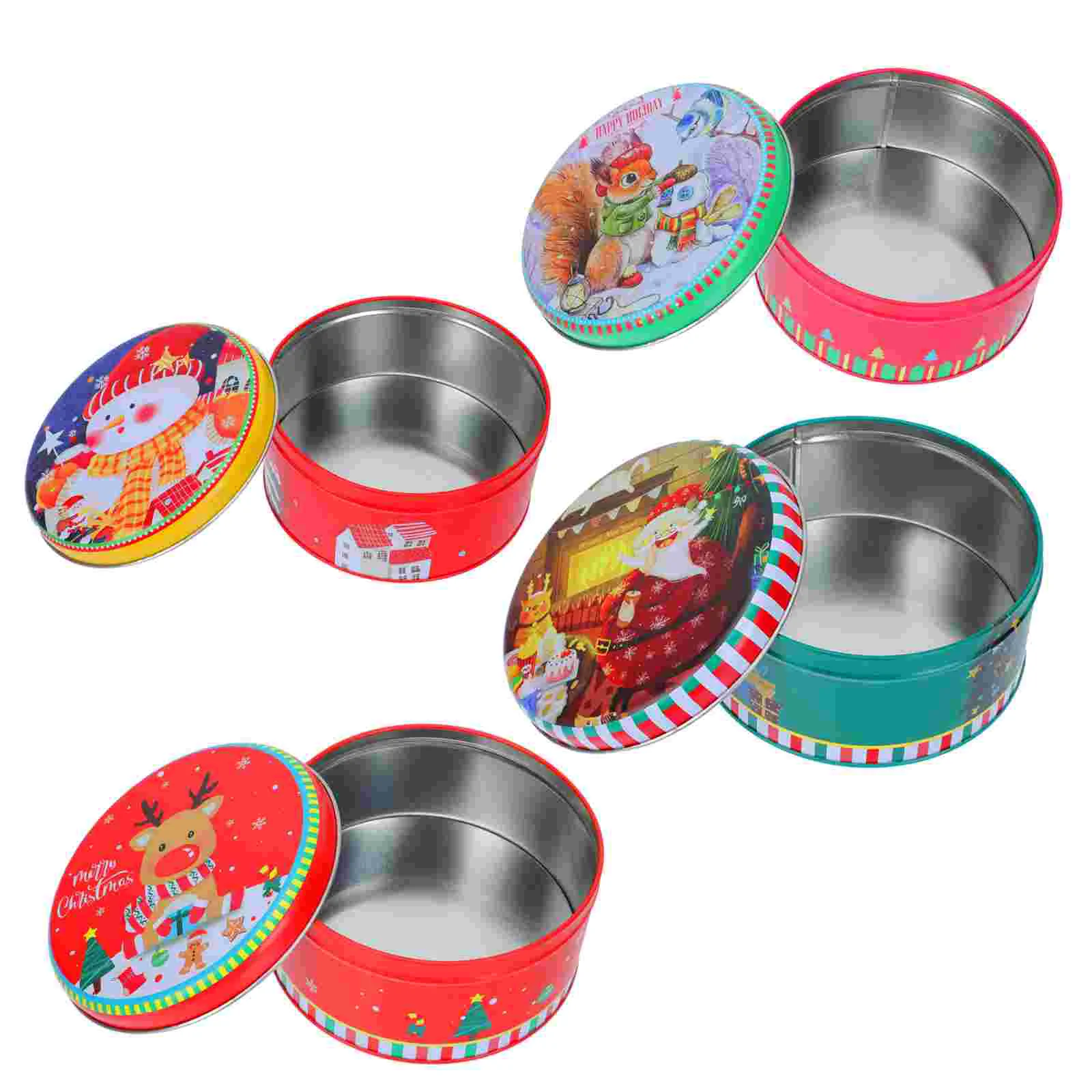 Christmas Cookie Gift Candy Box Tins Boxes Tinlids Casetinplate Container Storage Containers Jars Giving Empty Santadecorative 
Christmas Cookie Gift Candy Box Tins Boxes Tinlids Casetinplate Container Storage Containers Jars Giving Empty Santadecorative