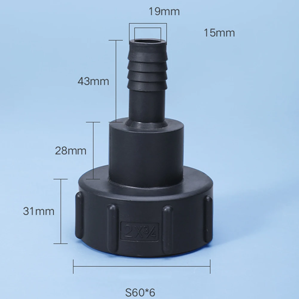 1000L IBC FS60 X 3/4 Inch 20mm Water Tank Garden Hose Adapter Fitting Tool IBC Tank Adapter Water Tap Connectors Hose Adapt
1000L IBC FS60 X 3/4 Inch 20mm Water Tank Garden Hose Adapter Fitting Tool IBC Tank Adapter Water Tap Connectors Hose Adapt
