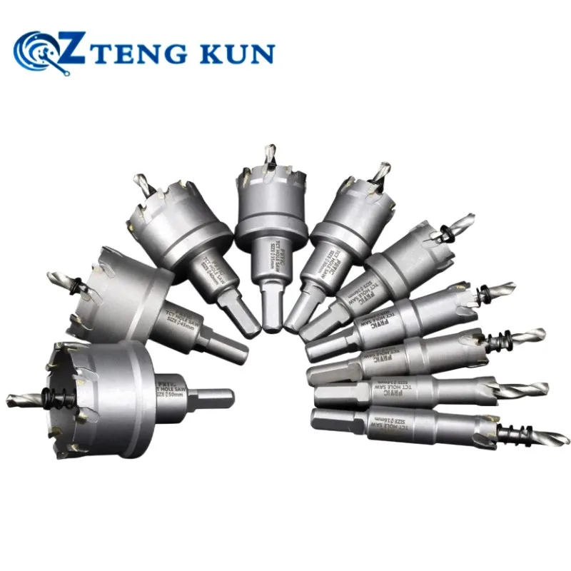 14-160mm TCT Hole Saw Tungsten Carbide Tipped Core Drill Bit Cobalt Cutter Tools For Stainless Steel Plate Iron Metal PVC Opener
14-160mm TCT Hole Saw Tungsten Carbide Tipped Core Drill Bit Cobalt Cutter Tools For Stainless Steel Plate Iron Metal PVC Opener