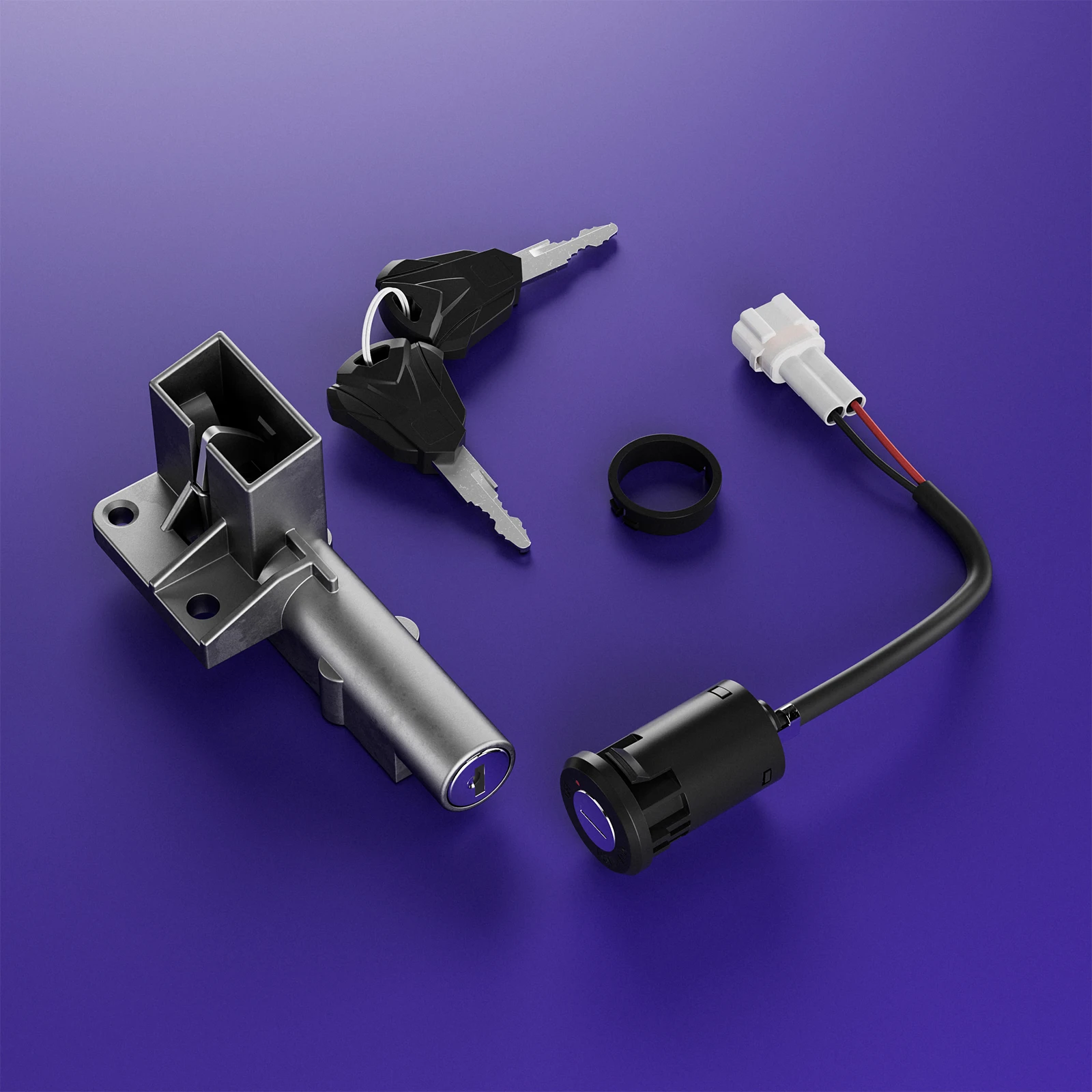 Sur Ron Ignition Key Switch,Electric Dirt Bike Key Set Ignition Lock Cylinder for Surron/Sur Ron X/Sur Ron S Light Bee
Sur Ron Ignition Key Switch,Electric Dirt Bike Key Set Ignition Lock Cylinder for Surron/Sur Ron X/Sur Ron S Light Bee